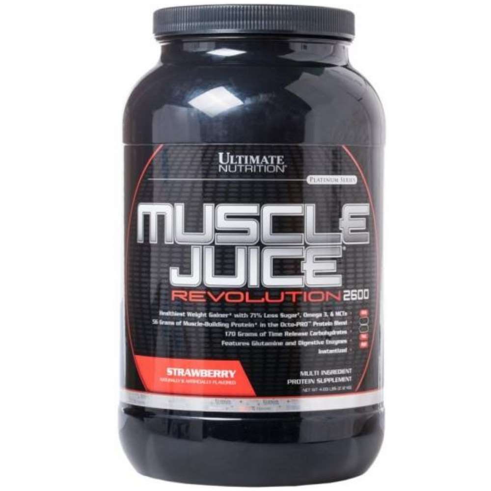 Гейнер Ultimate Nutrition Muscle Juice Revolution 2600 (2 120 гр)